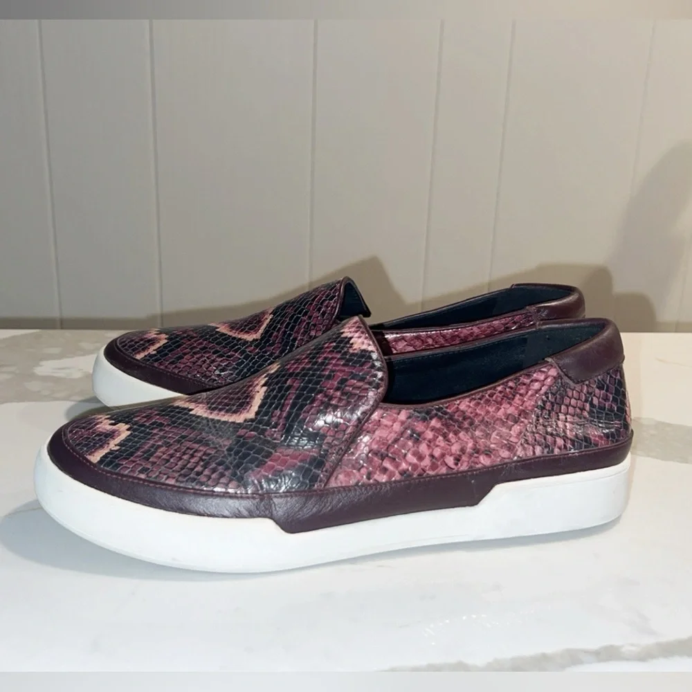 RYKA Snake Print Leather Sneaker